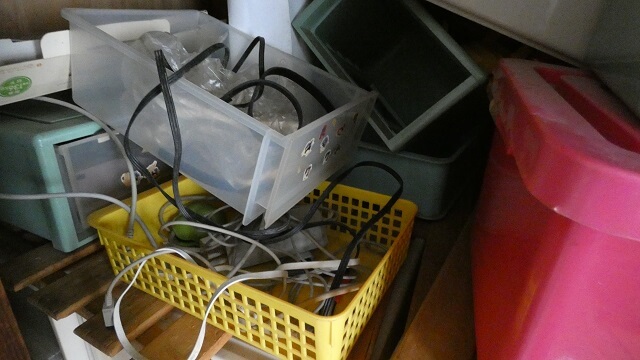 ゴミ屋敷(押入れ)の写真