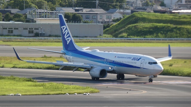 飛行機の写真